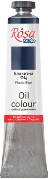 Фарба олійна (505) Блакитна ФЦ 326505 60 мл Rosa Studio