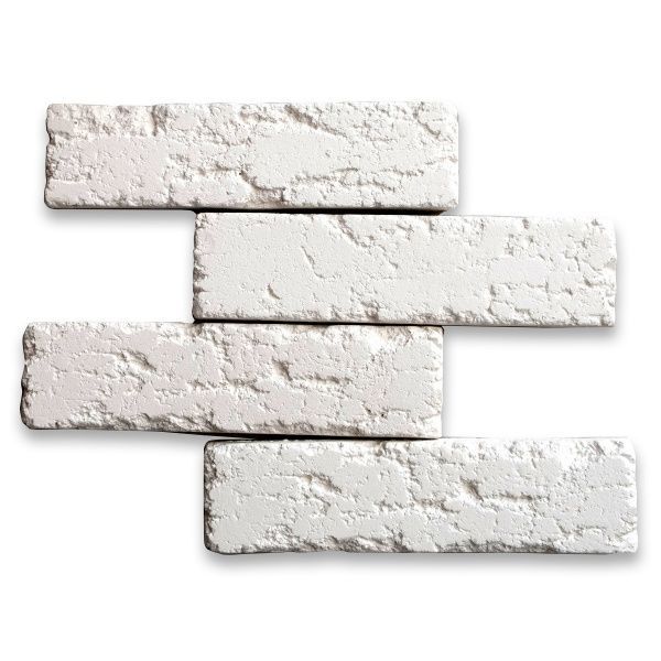 Плитка гіпсова пряма KLVIV DEKOR Iran Travertin Snow 0,38 кв.м