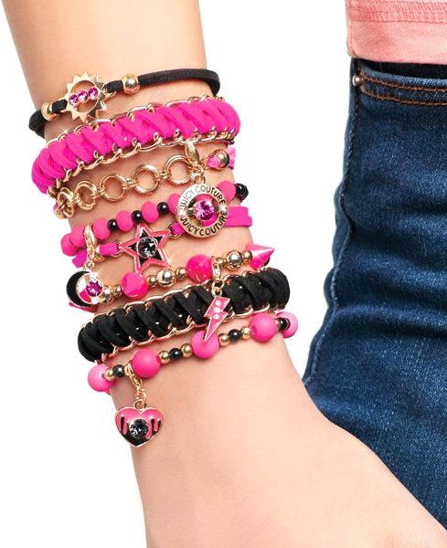 Набор для изготовления браслета Make it Real Juicy Couture «Неоновый блеск» MR4410