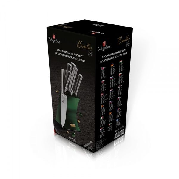 Набір ножів у колоді Emerald Collection 6 предметів BH 2448 Berlinger