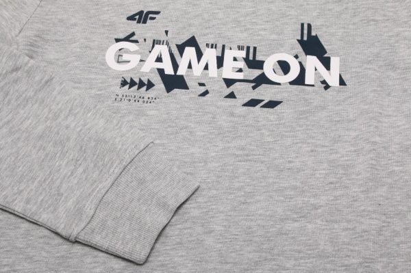 Джемпер 4F J4Z20-JBLM220A-25M р. 158 серый