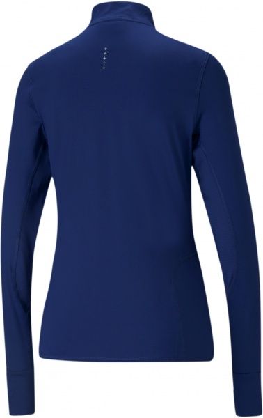 Футболка Puma RUN FAV 1 4 ZIP 52018412 S синий