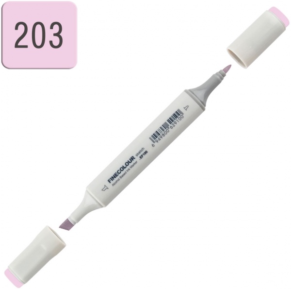 Маркер спиртовий FINECOLOUR Sketch EF100-203 мальва 