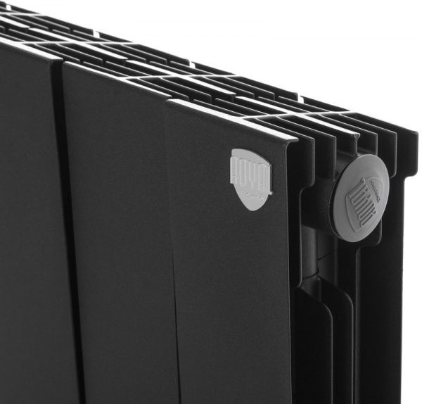 Радіатор біметалевий Royal Thermo PianoForte 500 Noir Sable 8 (НС-1161573)