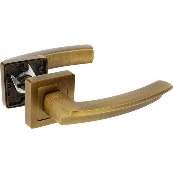 Ручка на розетці Comit Ritz кава матова