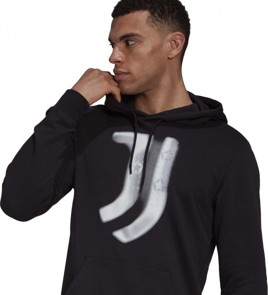 Джемпер Adidas JUVE HD GR2919 р. 2XL чорний