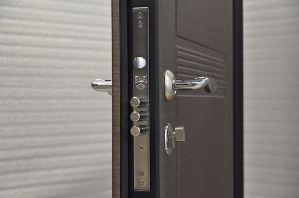 Дверь входная Министерство дверей КС-29+ венге серый горизонт 2050х860 мм левая