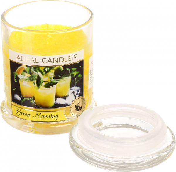 Свеча ароматическая Pako-If Зеленое утро 12,2х9 см (А-197) 