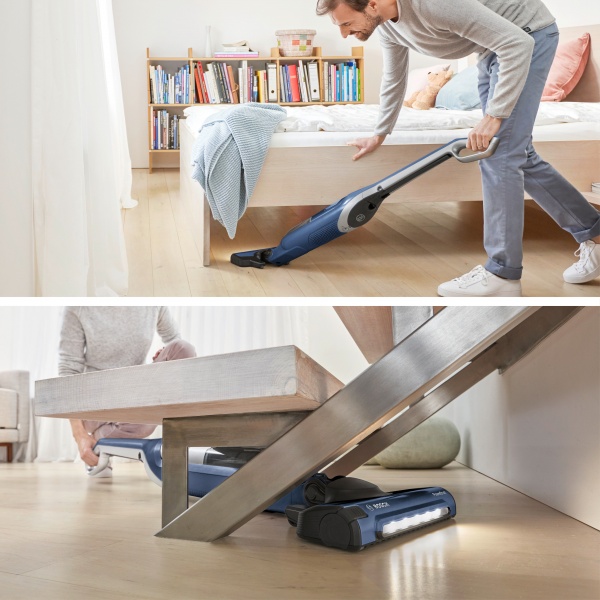 Пылесос аккумуляторный Bosch Flexxo Gen2 Серия 4 BCH3K2851 blue 