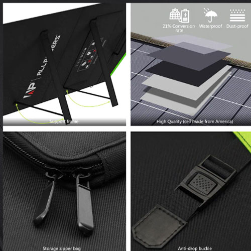 Солнечная панель ALLPOWERS 200 Вт SP-033