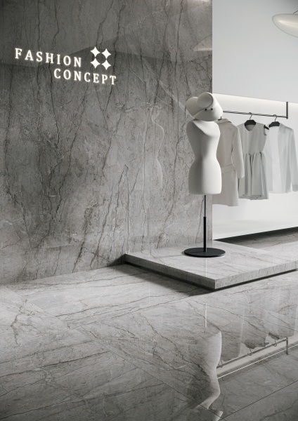 Плитка Ceramika Paradyz Visioner Grey Rekt. Poler 120x280 