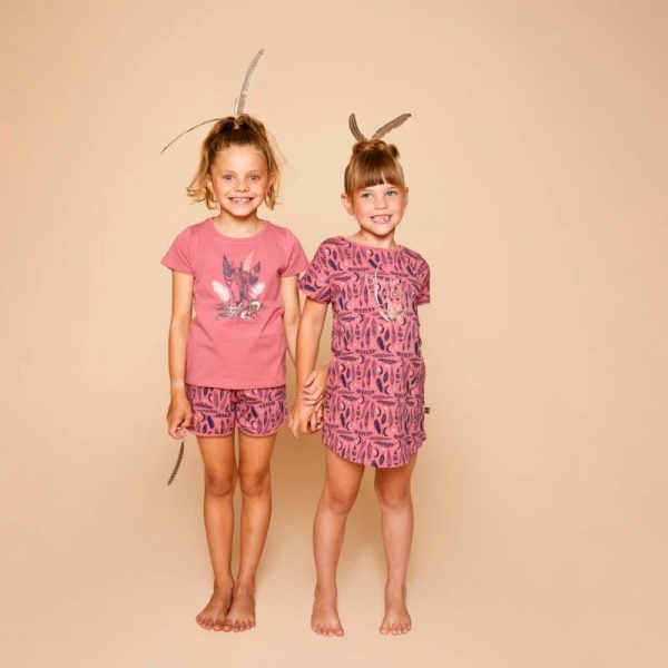 Комплект для девочек Charlie Choe р.122–128 румяно-розовый T47018-41 