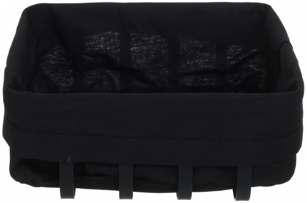 Корзинка для хлеба Marocco 22,3 см квадрат черный Flamberg Premium 