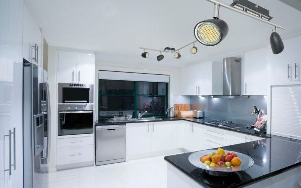 Спот Luminex Taylor 6498 4x8 Вт GU10 чорний 