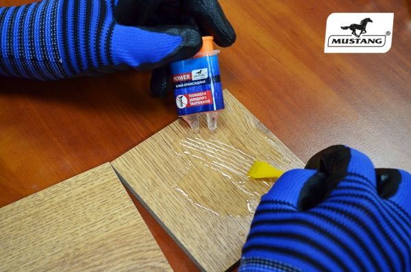 Суперклей Mustang Эпоксидный Шприц 1 шт. блистер