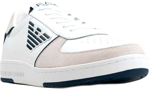 Кроссовки EA7 X8X073-XK176-N091 р.US 11,5 бело-синий