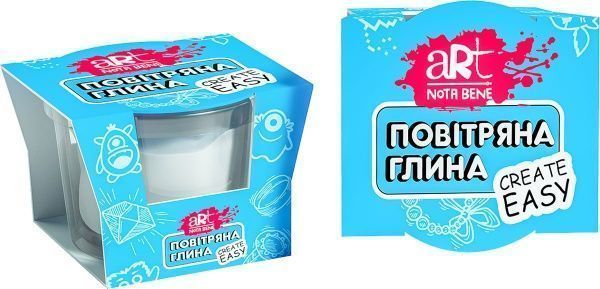 Глина воздушная Nota Bene 120 мл белая