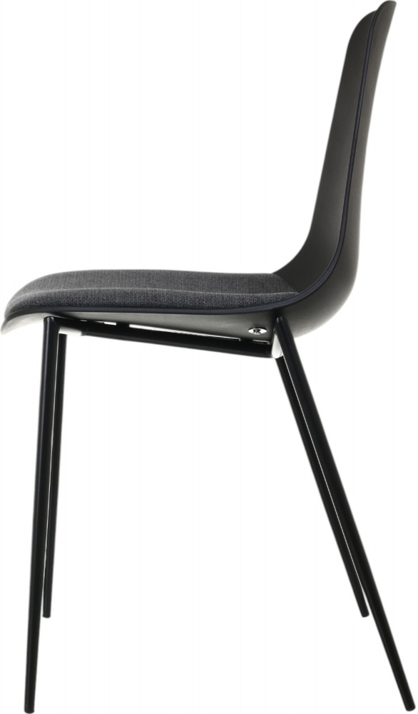 Стул обеденный Slim soft / черный
