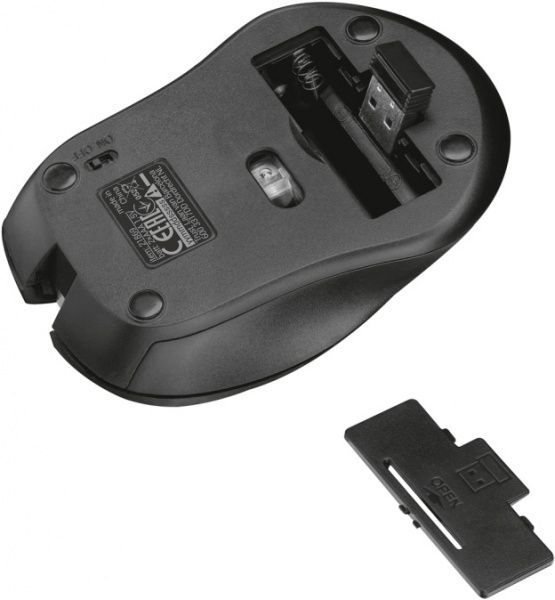 Миша Trust Mydo Silent Click Wireless 21869 black 