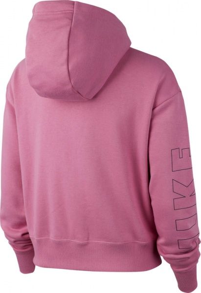 Джемпер Nike W NSW AIR HOODIE FZ FLC BB CJ3041-693 р. M рожевий