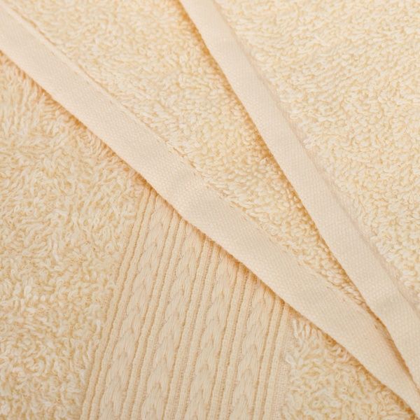 Полотенце Косичка 360гр/м 100x150 см желтый Simi 