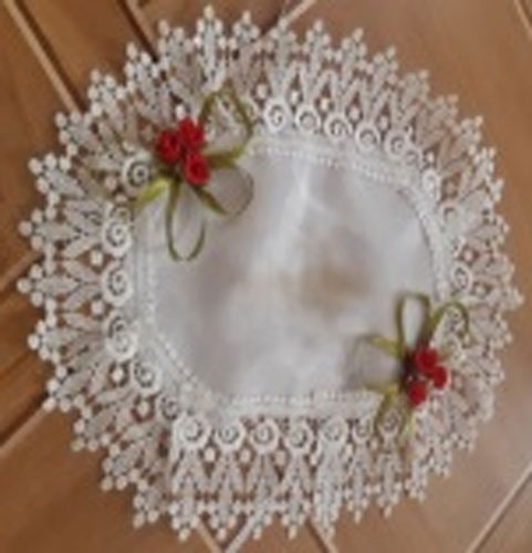 Салфетка на корзину MISLT 30х20 см в ассортименте (СТ-8)