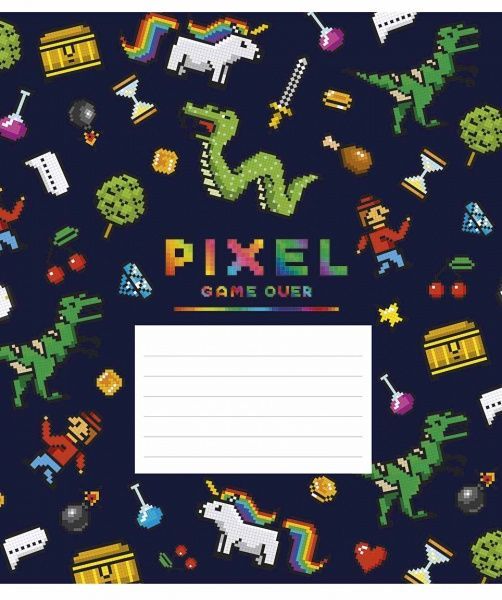 Тетрадь школьная B5 12 листов в косую линию STAR