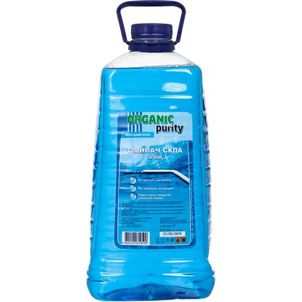 Омивач скла Organic Морський бріз літо 4л 