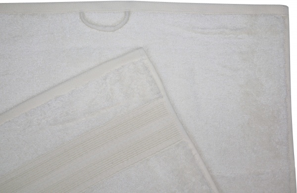 Полотенце махровое Savasan 70x140 см айвори La Nuit 