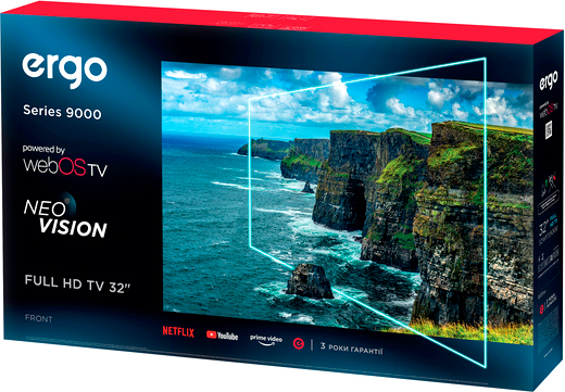 Телевізор Ergo 32WHS9000