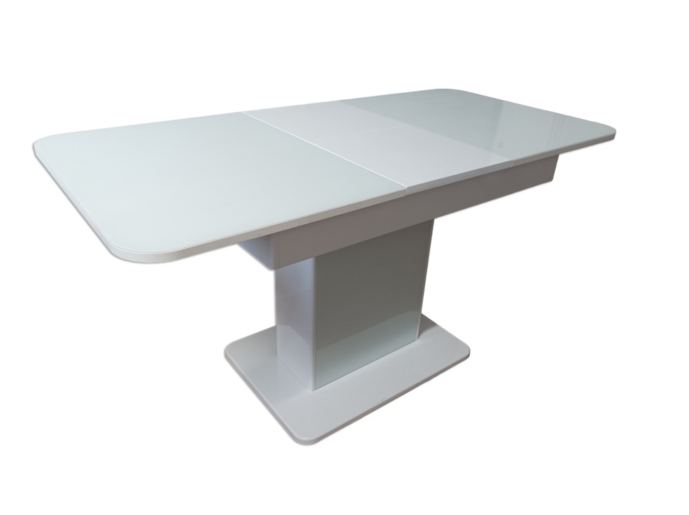 Стол раскладной Бостон-В 1100(1450)x700x740мм белый/белый