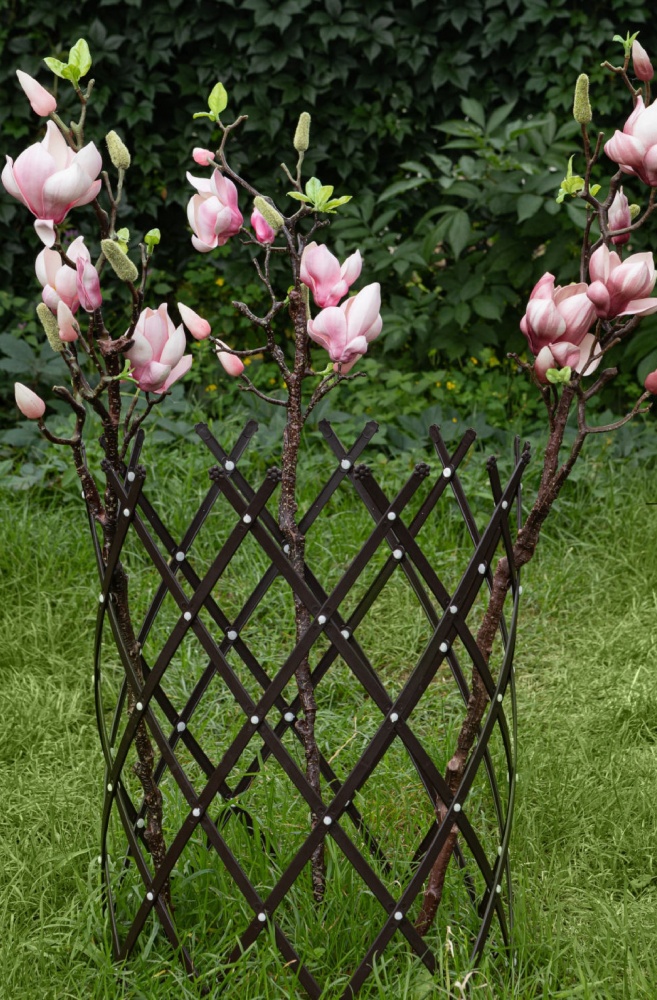 Опора-ограждение ММ-Пласт D50 x H45 см коричневая