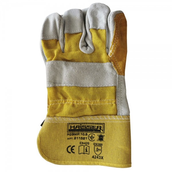 Перчатки Haisser с покрытием без покрытия XL (10) 211521
