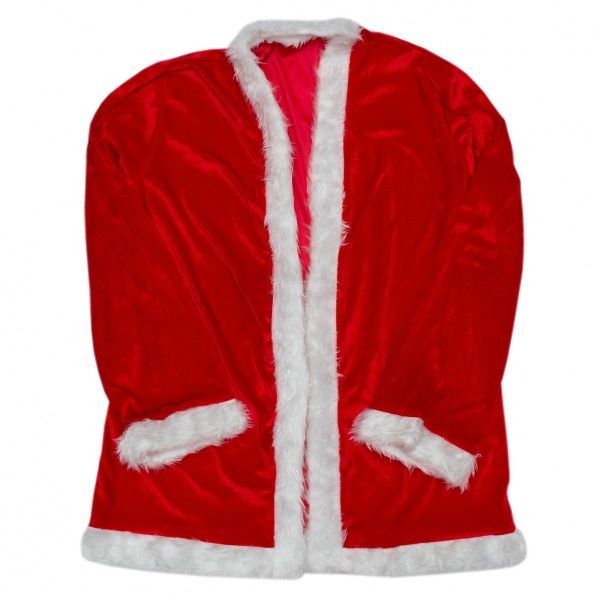 Костюм карнавальний Санти для дорослого, вельвет