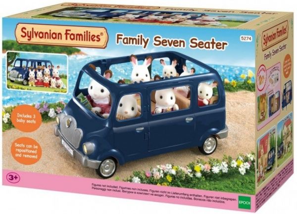Ігровий набір Sylvanian Families Автомобіль семимісний синій 