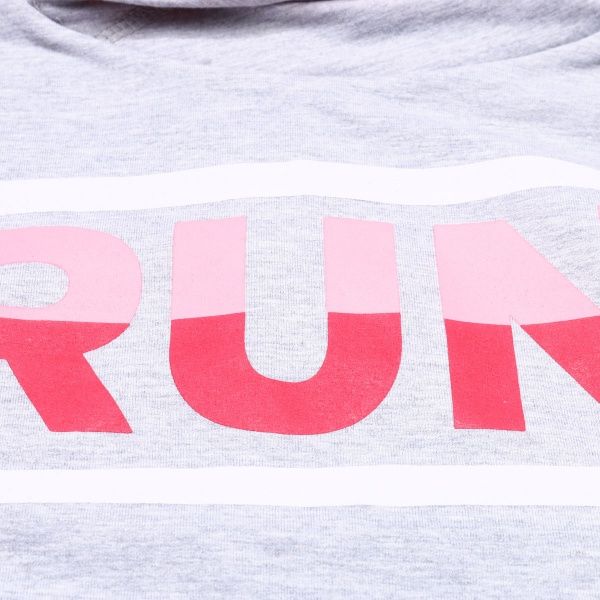 Свитшот LINCOLN&SHARKS р.158 серый/красный/розовый 