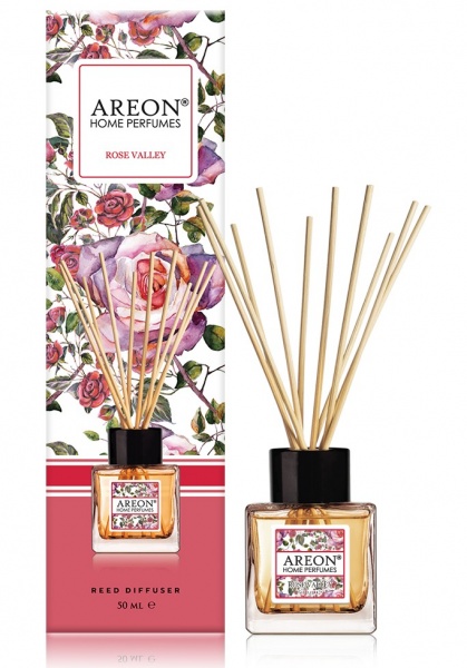 Аромадиффузор АРЕОН Хоум Парфюм Гарден Долина роз 50 мл 