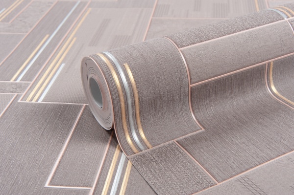 Шпалери вінілові на флізеліновій основі Vinil Печворк декор ТФШ 5-1434 1,06x10,05 м 