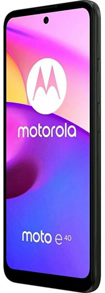 Смартфон Motorola E40 4/64GB carbon grey (945696) 