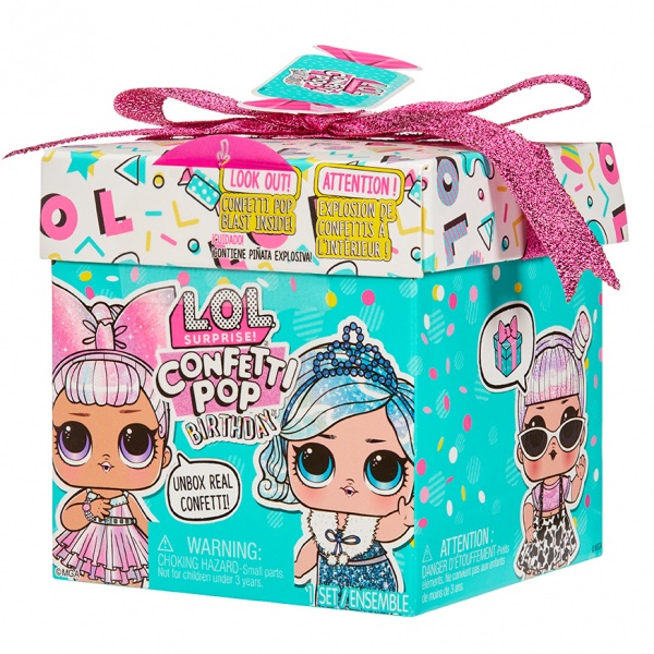 Набір з лялькою L.O.L. SURPRISE! серії Confetti Pop День народження 589969