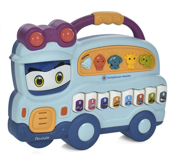 Игрушка музыкальная Limo Toy Пианино полиция FT 0036 AB