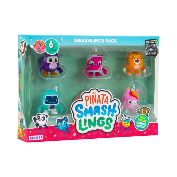 Набор игровых фигурок Pi?ata Smashlings Забавные герои SL2055 