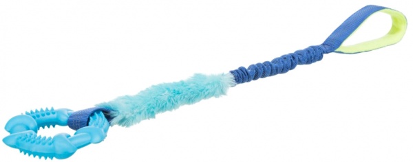 Іграшка Trixie Bungee Tugger для тренувань з кільцем 10/56см в асортименті (32868)