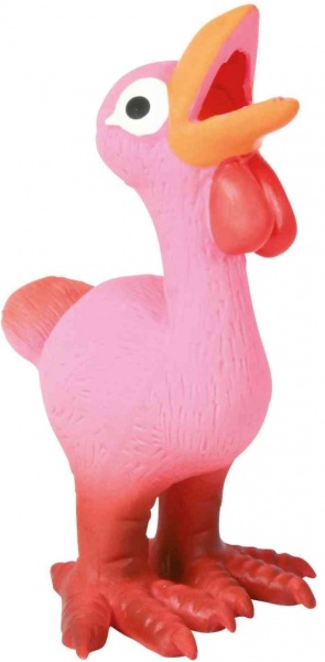 Набір іграшок Trixie Веселі кури латексні для собак 14 см 3 шт арт. 35267