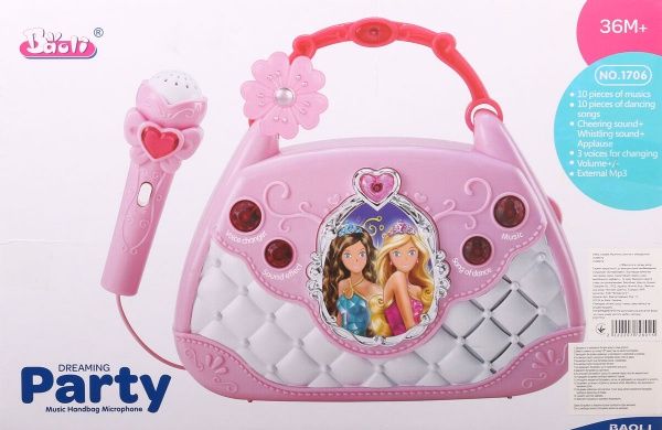 Іграшка музична Shantou Сумочка з мікрофоном I1289072