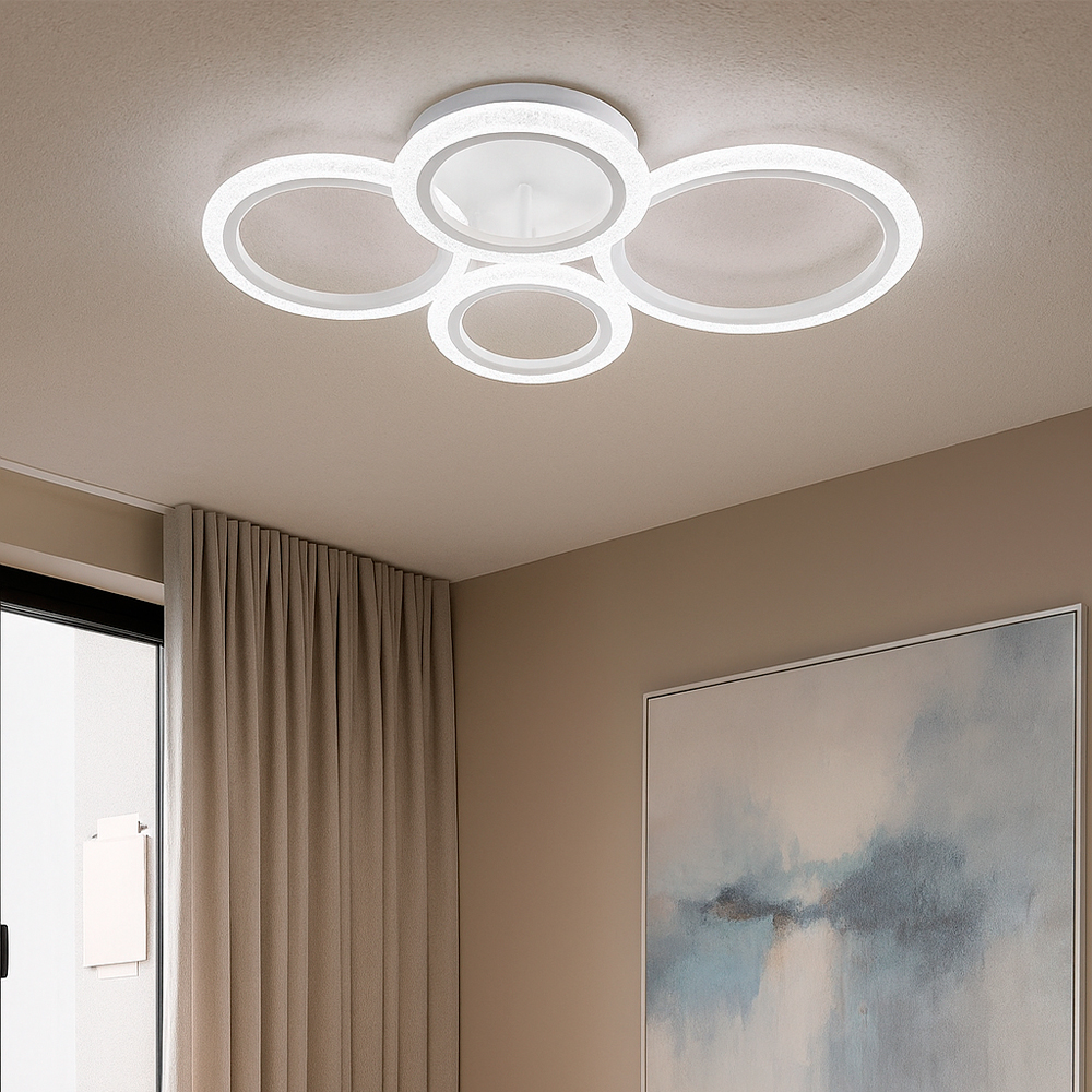 Люстра світлодіодна ARDERO Rain 4xLED-модуль білий AL6455