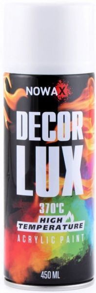 Краска акриловая высокотемпературная 370°C Nowax 450 мл NX48039 (Ral9010) Белый