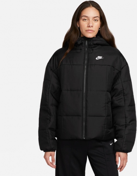 Куртка Nike W NSW ESSTL THRMR CLSC PUFFER FB7672-010 р.XL чорний