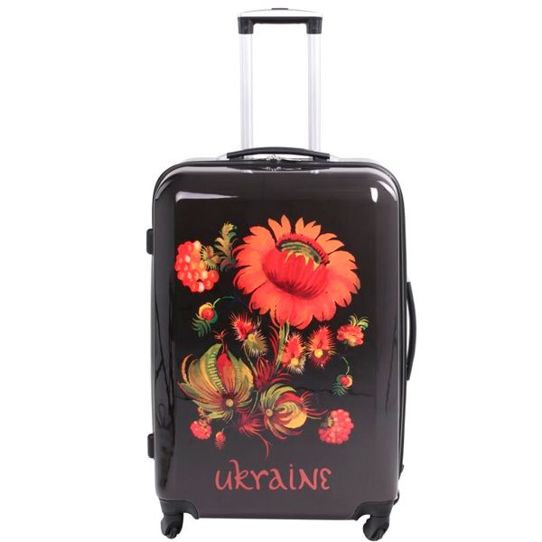 Валіза Underprice Петриківський розпис Квіти 42х26х59 см