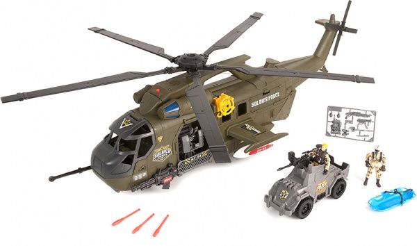 Ігровий набір Chap Mei Солдати Mega Helicopter 545068 